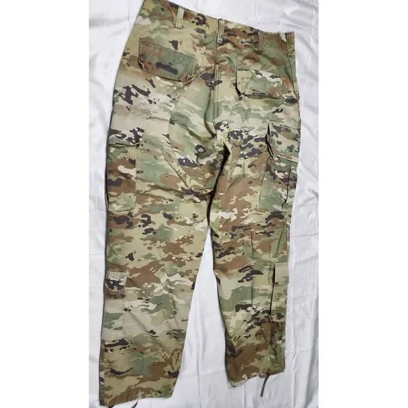Military Camo Cargo Pants OCP Men M Scorpion Multi Cam Utility Gorpcore Ripstop - Picture 6 of 10
